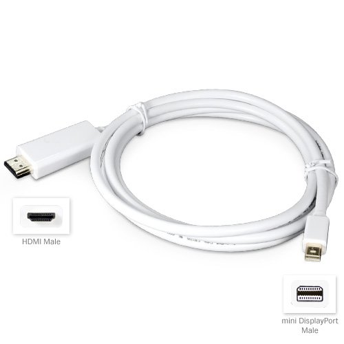 BoxWave Apple Macbook Pro 17 Mini DisplayPort to HDMI Cable