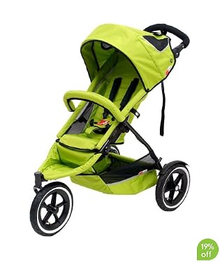 Phil & Ted's Sport 3-Wheeler Pushchair - Apple