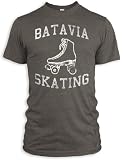 Vintage Distressed Batavia Roller Skating Tri-Blend T-Shirt