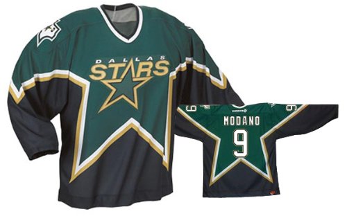 Buy MODANO #9 Dallas Stars CCM 550 Series Replica NHL Hockey Jersey (NHLPA Certified Custom Sewn...