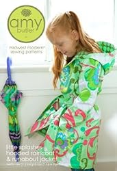 Amy Butler Little Splashes Children's Hooded Raincoat and Runabout Jacket Sewing Pattern