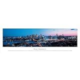 Boston, Massachusetts - Series 4 by James Blakeway - 13 1/2 x 40 inches - Fine Art Print / Poster