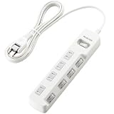 ELECOM �륬���ɥ��å� ���&���̥����å� �ۥ��ꥷ��å����� 4�ĸ� 2.5m WH T-K05-2425WH