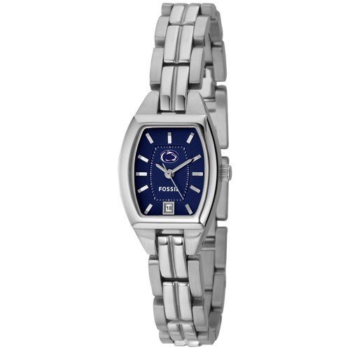 Fossil Penn State Nittany Lions Ladies Stainless Steel Analog Cushion Watch