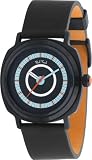 Paul Frank Men's Smart Patrol Black Leather Watch #PMSP0404