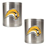 NHL Buffalo Sabres Two Piece Stainless Steel Can Holder Set- Primary Logo