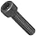 Metric Black Oxide 12.9 Alloy Steel Socket Head Cap Screw, Hex Socket Drive