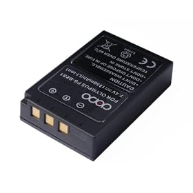 Dopo Replacement Olympus PS-BLS1 Li-Ion Battery for Olympus EP-1 Pen, Evolt E-410, E-420 and E-620 Digital SLR Cameras