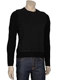 John Varvatos Mens Distressed Wool Crewneck Sweater Small S Euro 48 Black Great Price John Varvatos Mens Distressed Wool Crewneck Sweater Small S Euro 48 Black Great Price