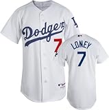 James Loney Los Angeles Dodgers Home White Authentic MLB Jersey