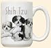 Shih Tzu Puppy Puppies Large 15oz Ceramic Mug