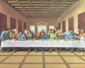 41TlRQ6u8%2BL White Mountain Puzzles Last Supper 1000 Piece Jigsaw Puzzle