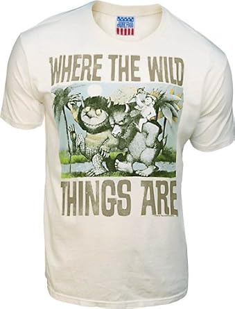 Junk Food Where the Wild Things Are Riding Max Men's Sugar T-shirt Tee