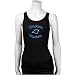 Carolina Panthers Ladies Black Playtime Tank Top