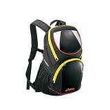 asics(アシックス) エナメル バックパック ジュニオーレ 【Lサイズ】 ブラック×イエロー EBS114-9004