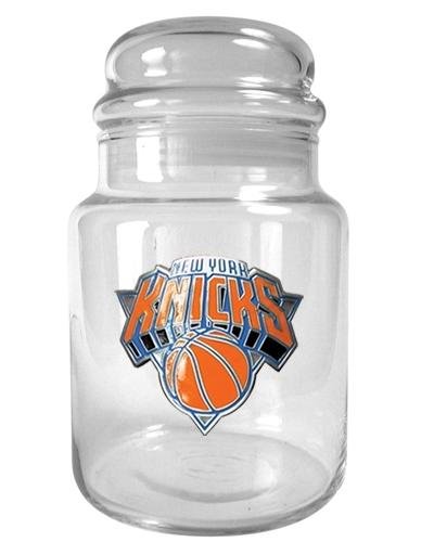 NBA New York Knicks 31-Ounce Glass Candy Jar - Primary Logo