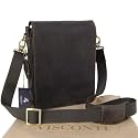 Visconti Leather Hunter Messenger Bag - 18563