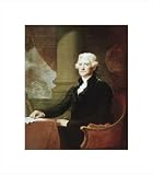 Thomas Jefferson by Gilbert Stuart poster print,12.3 in. x 14 in.