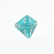 Chessex Translucent 16mm Teal and white d4