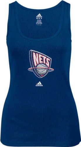 New Jersey Nets Women's adidas Long Rib Tank