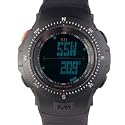 New 5.11 Tactical Series Field Ops Black Watch Hard Rubber Band Polycarbonate Bezel Uni-Directional