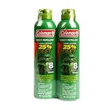 Coleman Deet Twin Pack Insect Repellent, 6-Ounce