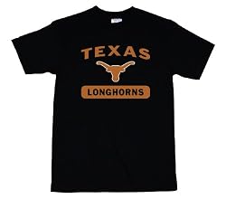 Texas Longhorns 100-Percent Cotton School Spirit Short Sleeve T-Shirt