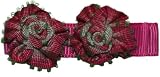 Posies Accessories Full Flowers 2 Hair Clippie Garden Rose (Pink)