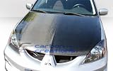 2002-2003 Mitsubishi Lancer Carbon Creations OEM Hood