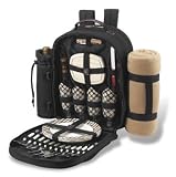 Search : Picnic At Ascot Picnic Pack with removable blanket - for four.