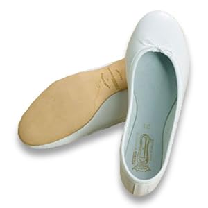 41TlYc0yYWL. AA300  White Satin Bridal Flats Hand Made by Freed of London with Over 75 Years of Ballet & Ballroom Dance Shoe Design Experience, Fashionable, Comfortable & Designed For Those Planning to Dance at Their Wedding!
