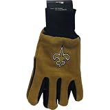 New Orleans Saints Black Jersey Work Gloves Nfl Mcarthur Towels R1318ttg