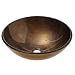 Vigo Industries Gold and Copper Tempered Glass Vessel Sink