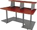 Studio RTA Creation Station Studio Desk Cherry