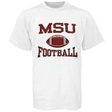 Mississippi State Bulldogs White Football T-shirt