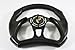 320mm F1 Style Racing Steering Wheel All Black PVC Leather