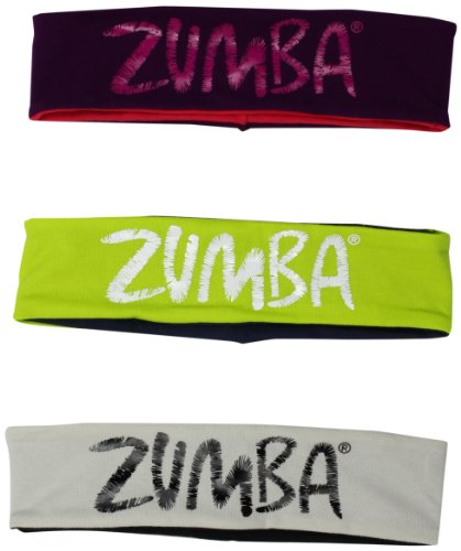 Zumba Fitness LLC Joy Two-Way Headbands-Pack of 3