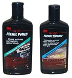 3M Plastic Polish Combo with Plastic Cleaner and Plastic Polish