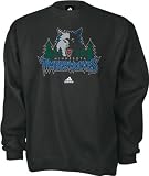 Minnesota Timberwolves Primary Logo Fleece Crewneck Sweatshirt