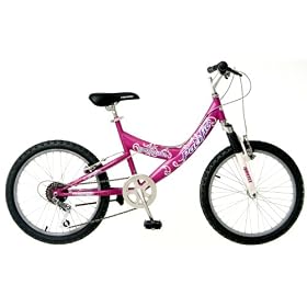 Pacific Evolution Girls' Mountain Bike (20-Inch Wheels)