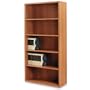 Hon 10500 Series Bookcase, 5 Shelves, 36W X 13-1/8D X 71H, Medium Oak