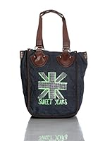 Sweet Years Bolso de Asa al Hombro jeans (Denim / Verde)