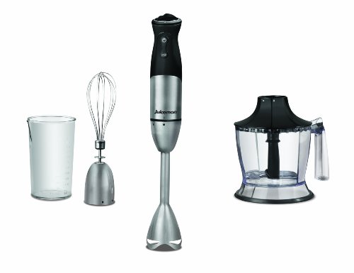 Juiceman HB0001S Juiceman Stainless Steel Hand Blender and Accessories Juiceman HB0001S Juiceman Stainless Steel Hand Blender and Accessories