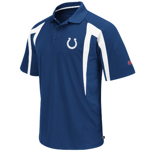 NFL Indianapolis Colts Classic III Polo (Stadium Blue/White, Medium)