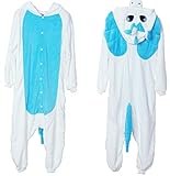 Angelina Unisex Plush Animal Onesies Pajamas #91158 Small Blue Unicorn