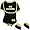 Michigan Wolverines Navy Blue Infant Football Bib & Booties Set
