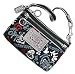 Coach 44587 Limited Edition Graffiti Heart Capacity Wristlet Clutch Black