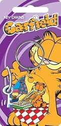 Garfield & Lasagna Keychain