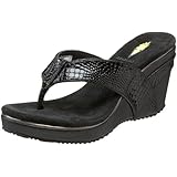 Volatile Marshmallow Croco Thong Sandal
