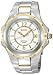 Seiko Men's SGEE68 Coutura Two-Tone Silver And White Dial Watch